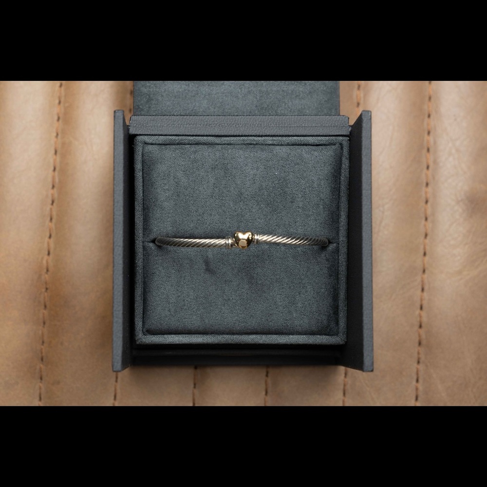 David Yurman Cable Collectibles Heart Bracelet